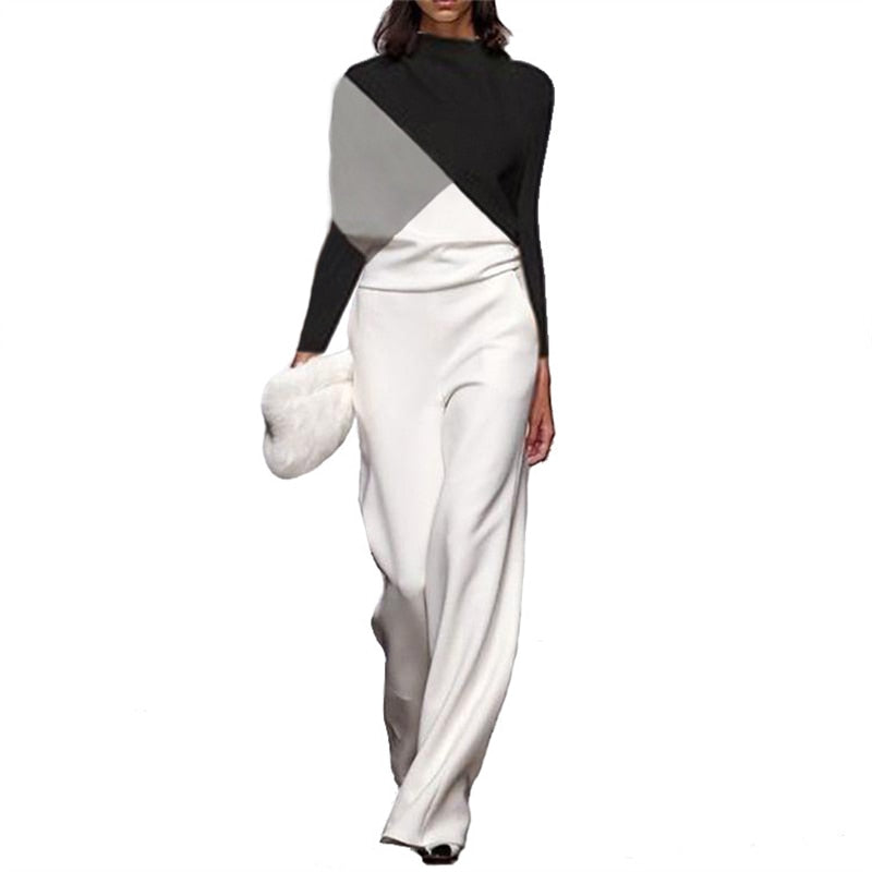 Sexy Club Outfits One Piece Ladies Spring Boho Pants Rumper Long Jumpsuits Business Casual Elegant Womens Evening Party Clothing