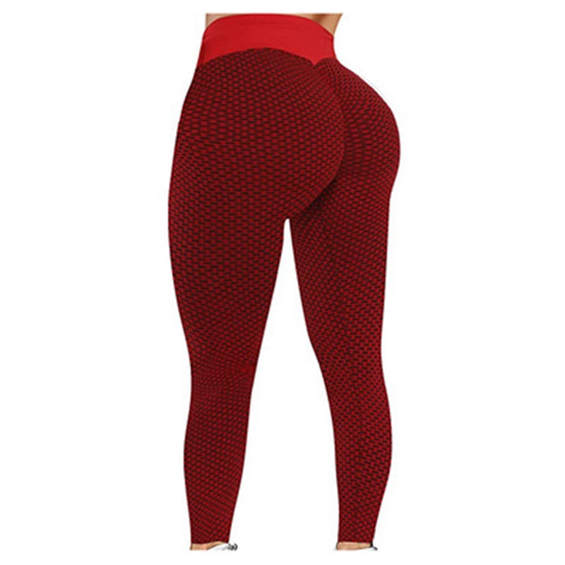 Women Yoga Pants Sports Leggings Sportswear Stretchy Fitness Gym Lifting Exercise Leggings High Waist Seamless Push Up