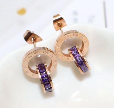 2021 Fashion Jewelry Luxury Gold Color Roman Hanging Numeral Choker Necklace For Women Party Stainless Steel Pendants Necklace
