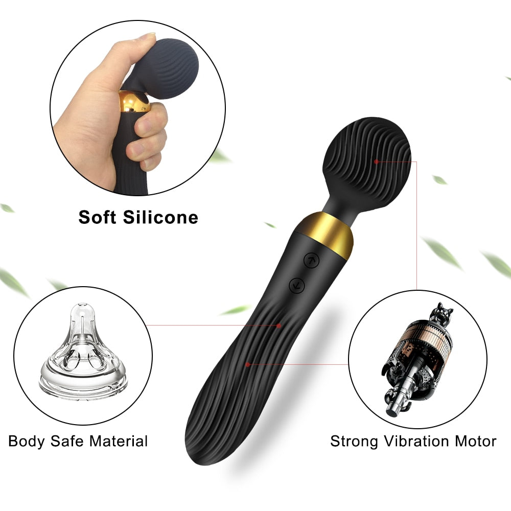 18 Speed Dildo Vibrator wand