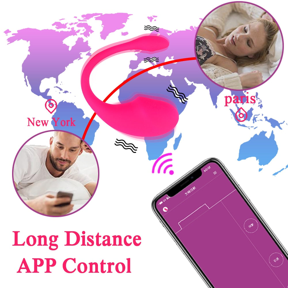 Sex Toys Bluetooths Dildo Vibrator for Women Wireless APP Remote Control Vibrator Wear Vibrating Panties Toy for Couple Sex Shop