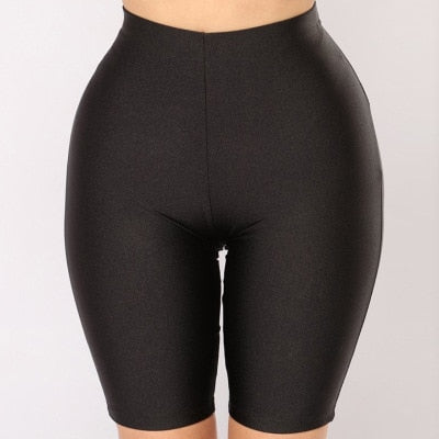 Women Cycling Shorts Dancing Gym Biker Slim Active Sports Solid Sexy Skinny 2022 New Summer