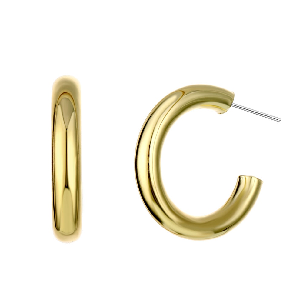 2021 Retro Alloy Metal Round Hoop Earrings for Women Fashion Gold Color Silver Color Bohemian Jewelry Earrings Party Gift