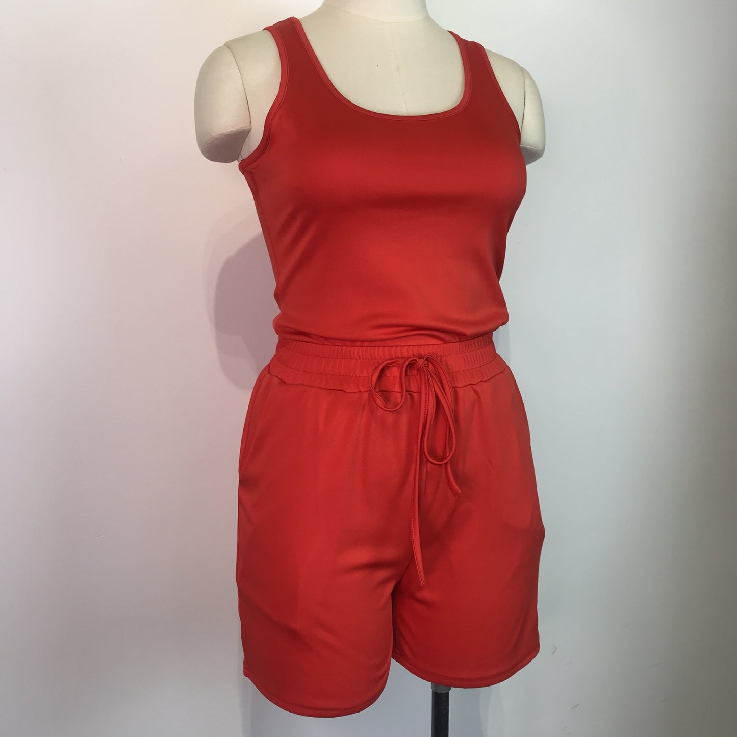 Summer Sleeveless Tank Top Shorts Set Two Piece Set Womens Outifits Jogger Suit Tracksuit Women Casual Party Club 2pcs Outfits