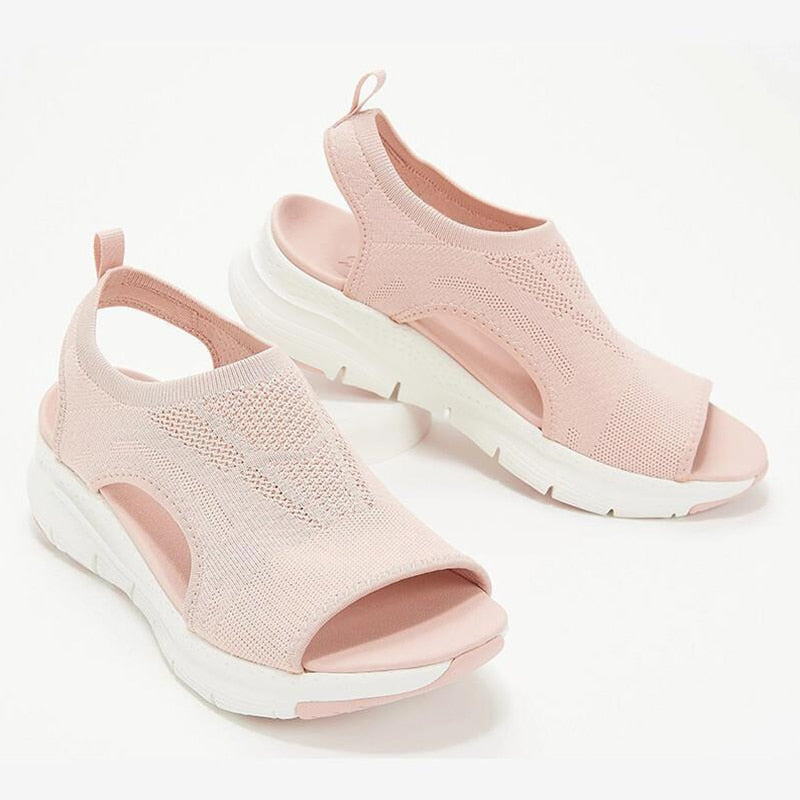 Women Sandals Casual Wedges Sandalias Mujer 2022 New Summer Shoes Women Heels Sandals Platform Peep Toe Wedges Chaussure Femme
