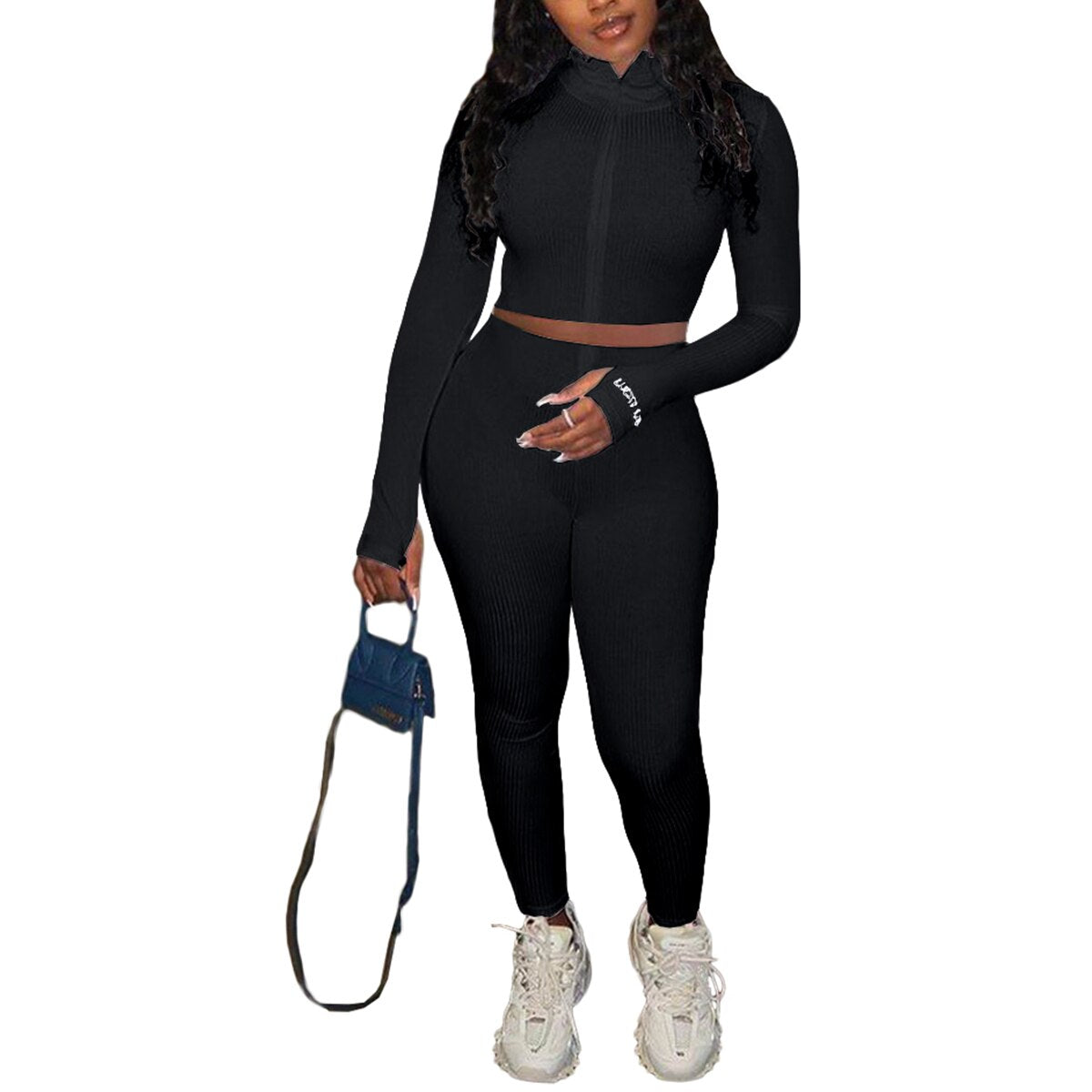 Sexy Sporty Two Piece Set