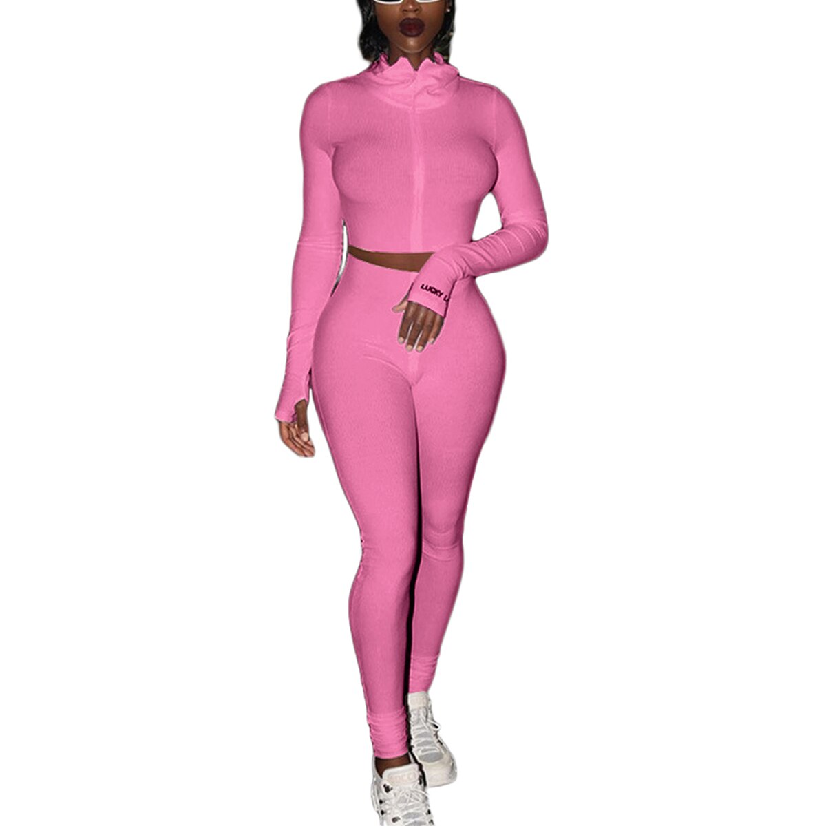 Sexy Sporty Two Piece Set