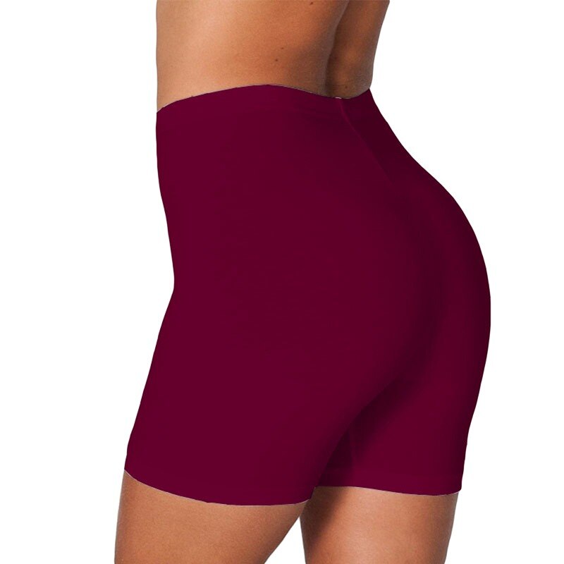 Ladies Outdoor exercise Biker Shorts Summer Cycling Shorts Stretch Basic Short Hot Sports Shorts Soft wear Shorts women Bottoms