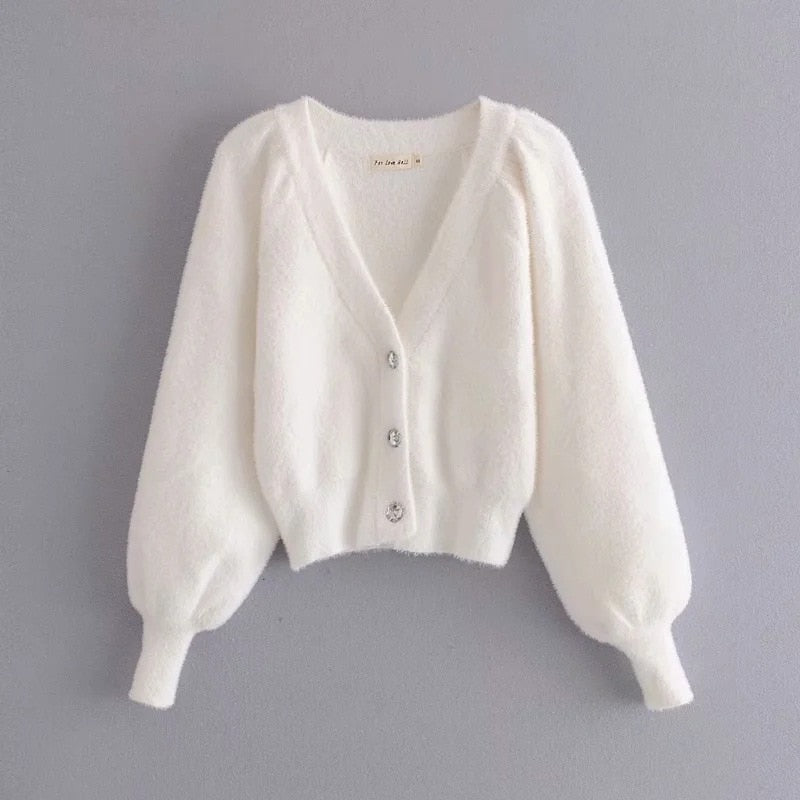 and the United States hot style blogger sweater female autumn female mink wool knitting condole shorts three-piece suit
