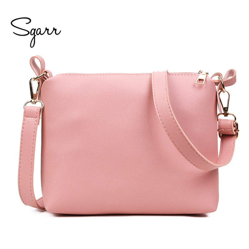 SGARR Women Bags Handbags Women Famous Brands Ladies PU Leather Messenger Bags Fashion 3 Pieces Sets Composite Bag Tassel Tote
