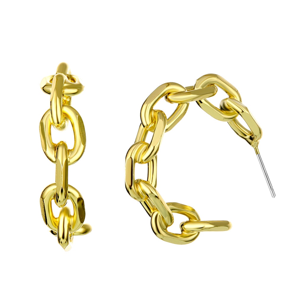 2021 Retro Alloy Metal Round Hoop Earrings for Women Fashion Gold Color Silver Color Bohemian Jewelry Earrings Party Gift