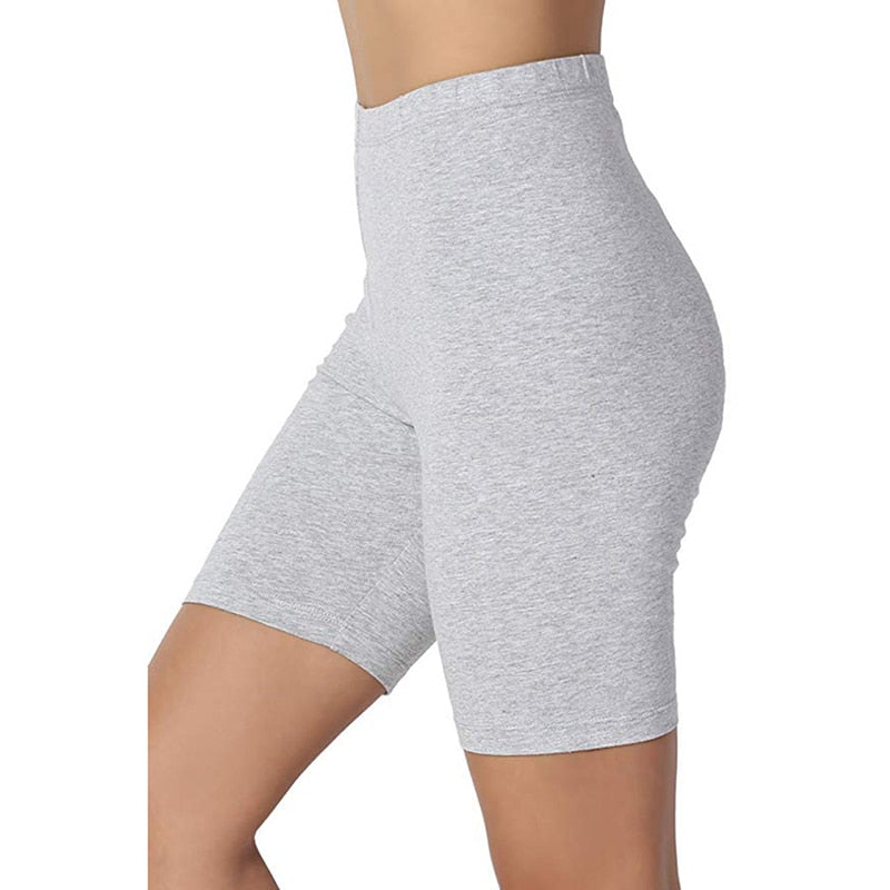 Ladies Outdoor exercise Biker Shorts Summer Cycling Shorts Stretch Basic Short Hot Sports Shorts Soft wear Shorts women Bottoms