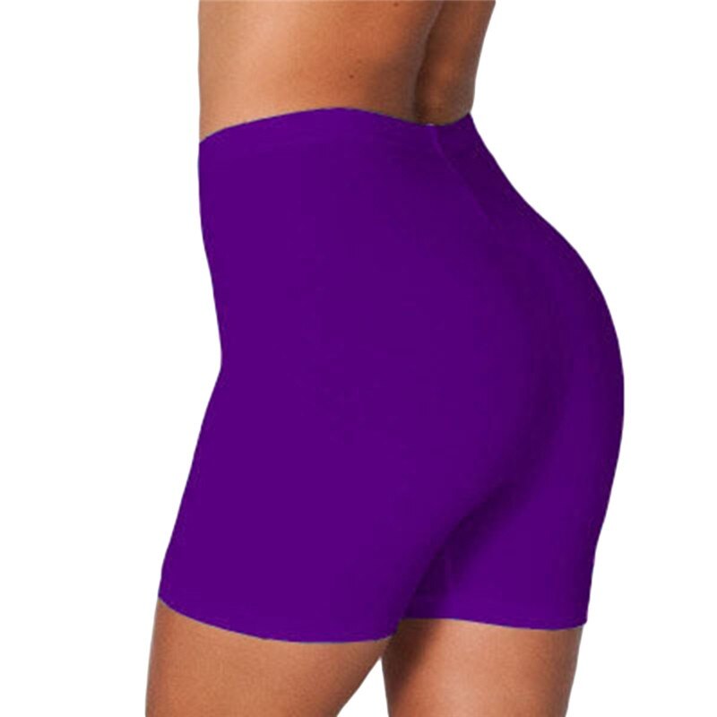 Ladies Outdoor exercise Biker Shorts Summer Cycling Shorts Stretch Basic Short Hot Sports Shorts Soft wear Shorts women Bottoms