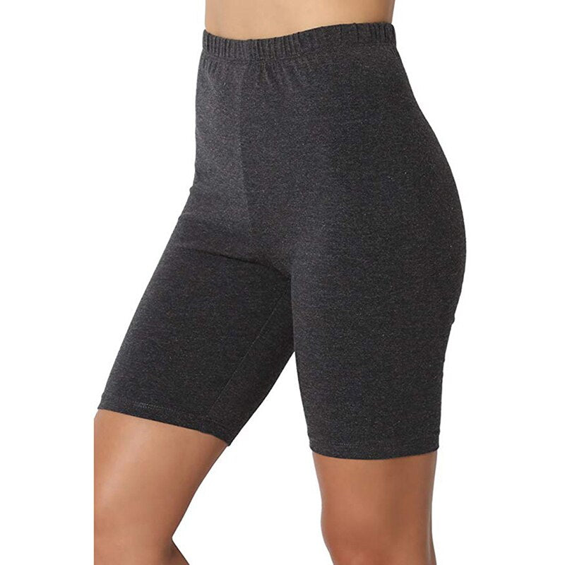 Ladies Outdoor exercise Biker Shorts Summer Cycling Shorts Stretch Basic Short Hot Sports Shorts Soft wear Shorts women Bottoms