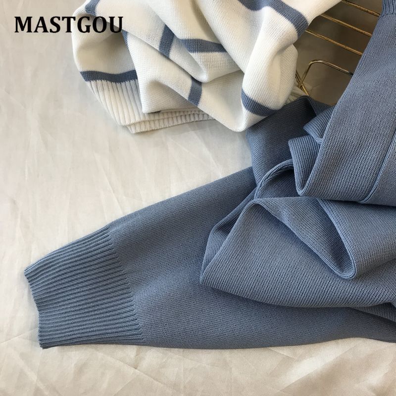 MASTGOU Letter Printing  Summer Women T Shirt Tracksuits Short Sleeve Women Sweater Top Tee Shirt + Pencil Pants Suits Two Piece