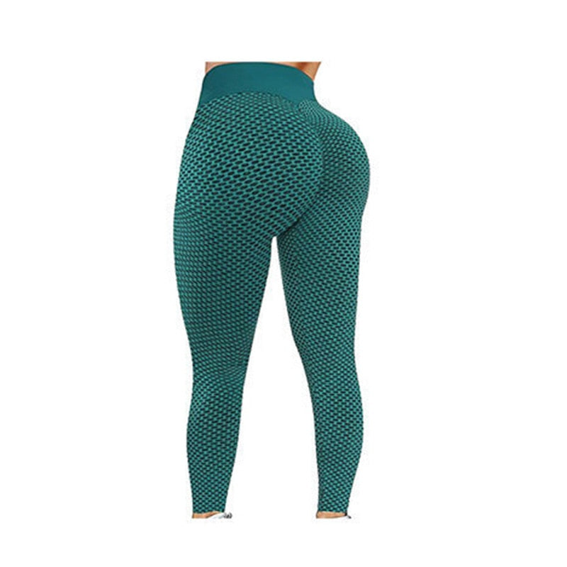 Women Yoga Pants Sports Leggings Sportswear Stretchy Fitness Gym Lifting Exercise Leggings High Waist Seamless Push Up