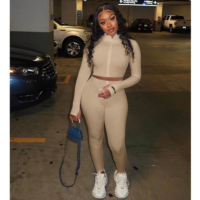 Sexy Sporty Two Piece Set