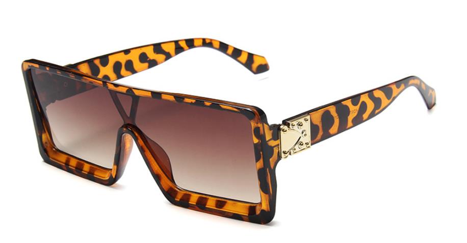 2021 New Vintage White Rectangle Sunglasses Women Luxury Designer Overszie Square Sun Glasses Female Summer Big Frame Eyewear