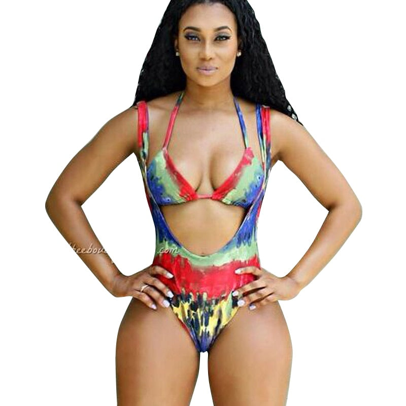 Dye Bathing Suit Two-Piece Swimsuit Female Swimwear Thong Bikini Set Sport Bikini Thong Bathing Wear Bodysuit Swim Wear Biquini
