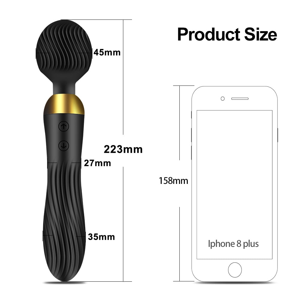 18 Speed Dildo Vibrator wand