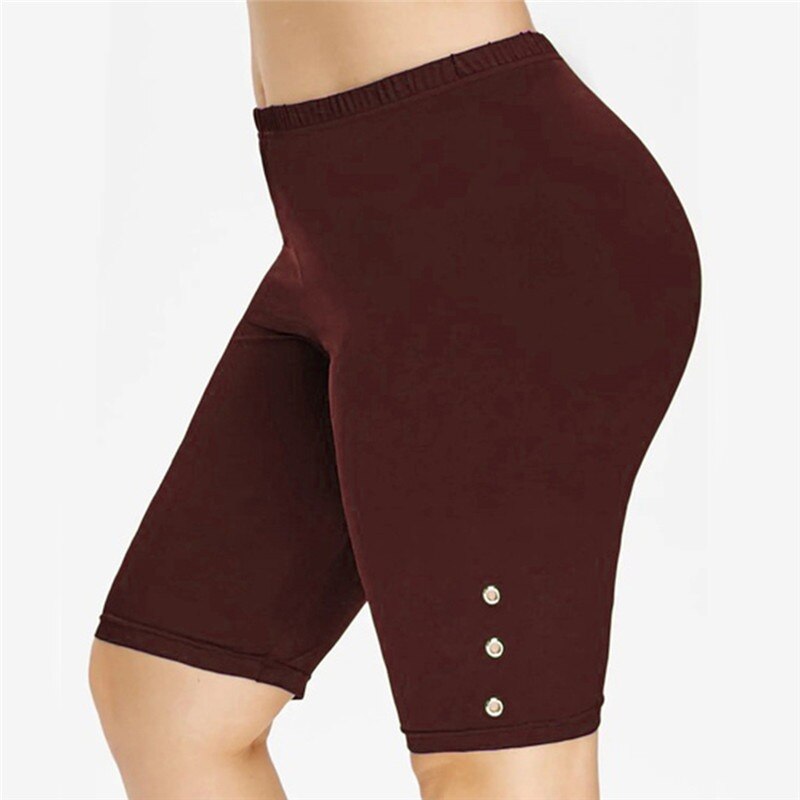 Ladies Outdoor exercise Biker Shorts Summer Cycling Shorts Stretch Basic Short Hot Sports Shorts Soft wear Shorts women Bottoms