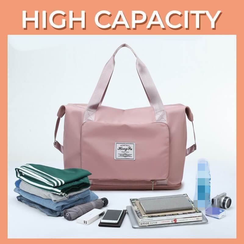 Super Large Capacity Folding Bag Travel Bags Tote Carry On Luggage Storage Hand Bag Waterproof Duffel Set  Women Dropshipping