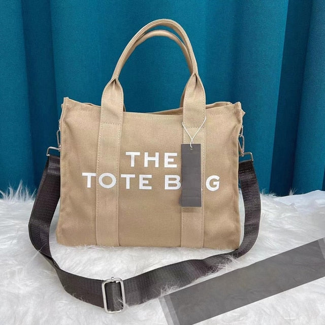 Designer Letter Large Handbags for Women PU Leather Shoulder Crossbody Bags Shopper Tote Female Fashion Business Top-Handle Bag