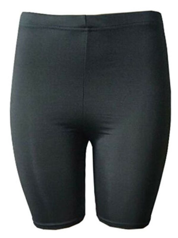 Womens Fitness Half High Waist Quick Dry Skinny Bike Shorts 2019 New Tight Short Black Red Gray Slim Korean Sport Shorts hirigin