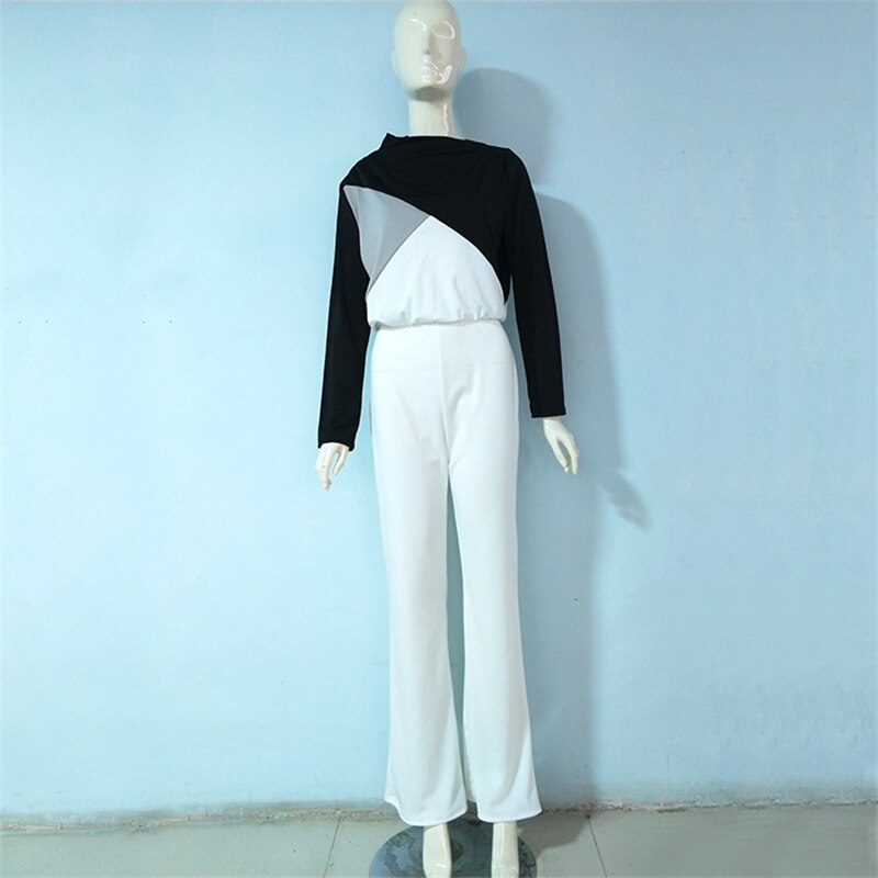Sexy Club Outfits One Piece Ladies Spring Boho Pants Rumper Long Jumpsuits Business Casual Elegant Womens Evening Party Clothing