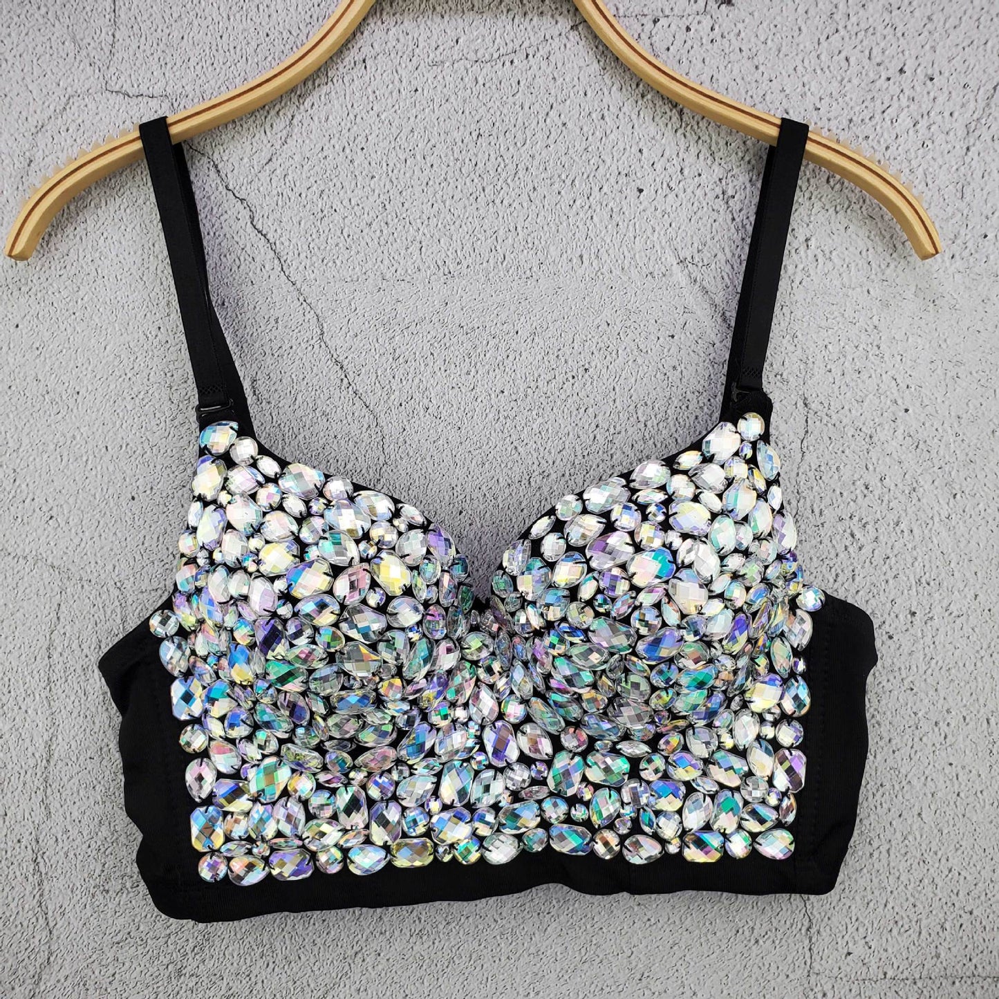 Crop Top Women Tank 2022 Summer Top Cropped Woman Clothes Sexy Push Up Denim Bra Clothing Backless Bustier Party Club Vest