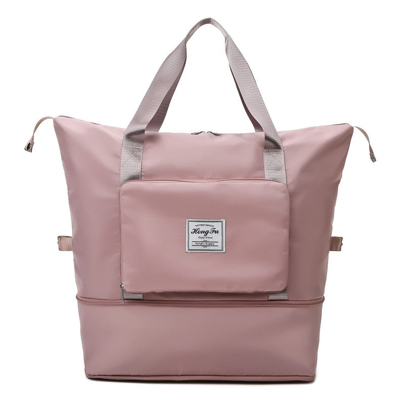 Super Large Capacity Folding Bag Travel Bags Tote Carry On Luggage Storage Hand Bag Waterproof Duffel Set  Women Dropshipping