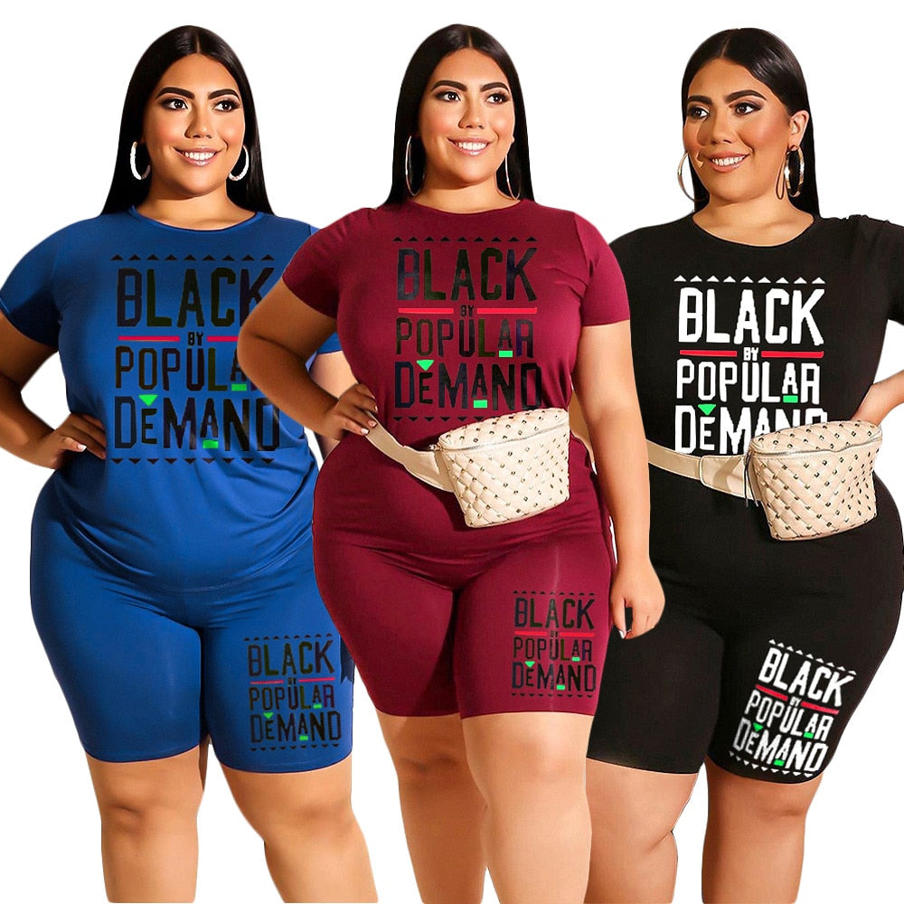 plus size 2 Piece Sets Womens Outfits