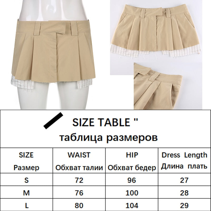 SUCHCUTE Streetwear Cargo Mini Skirts Women Harajuku Vintage 90s Casual Hight Waist Sexy Clubwear Clothes Belt Denim Short Skirt