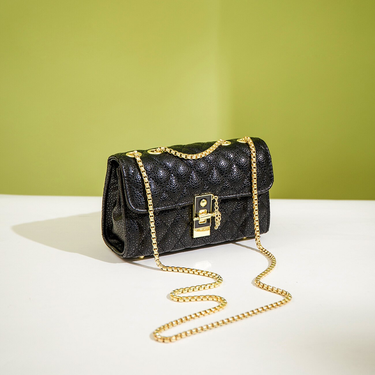 2022 luxury brand design plaid rhombus chain shoulder women handbags ladies hand bags
