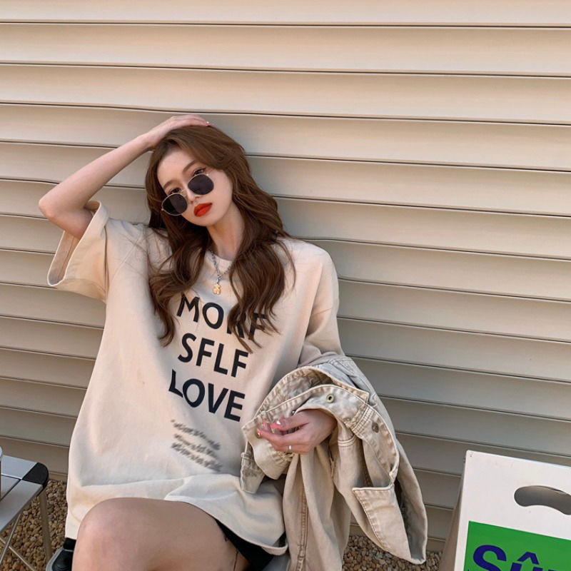 Woman Clothes Women's Clothing Summer 2022 Fashion Women Tops Y2k Retro Designer Couples T-shirt Graphic Tee Anime Tshirt Grunge