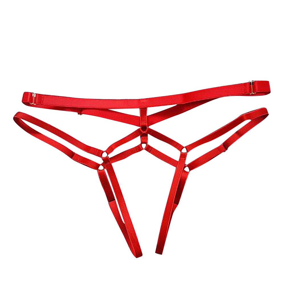 Sexy Gothic Leather Underwear Stocking Suspenders Straps Body Bondage Lingerie Women Leg Harness Belts Rave Garter Belt Female