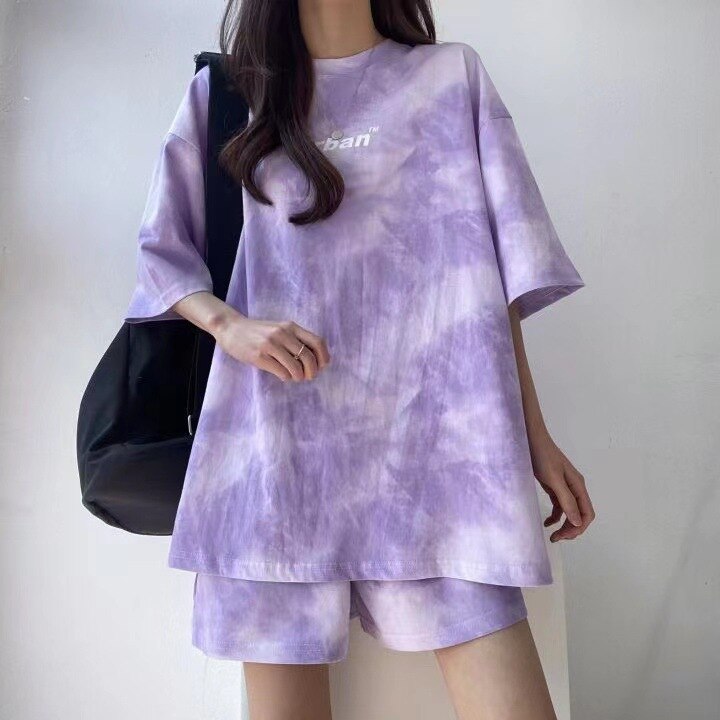 2 Piece tye die  Casual Sports set