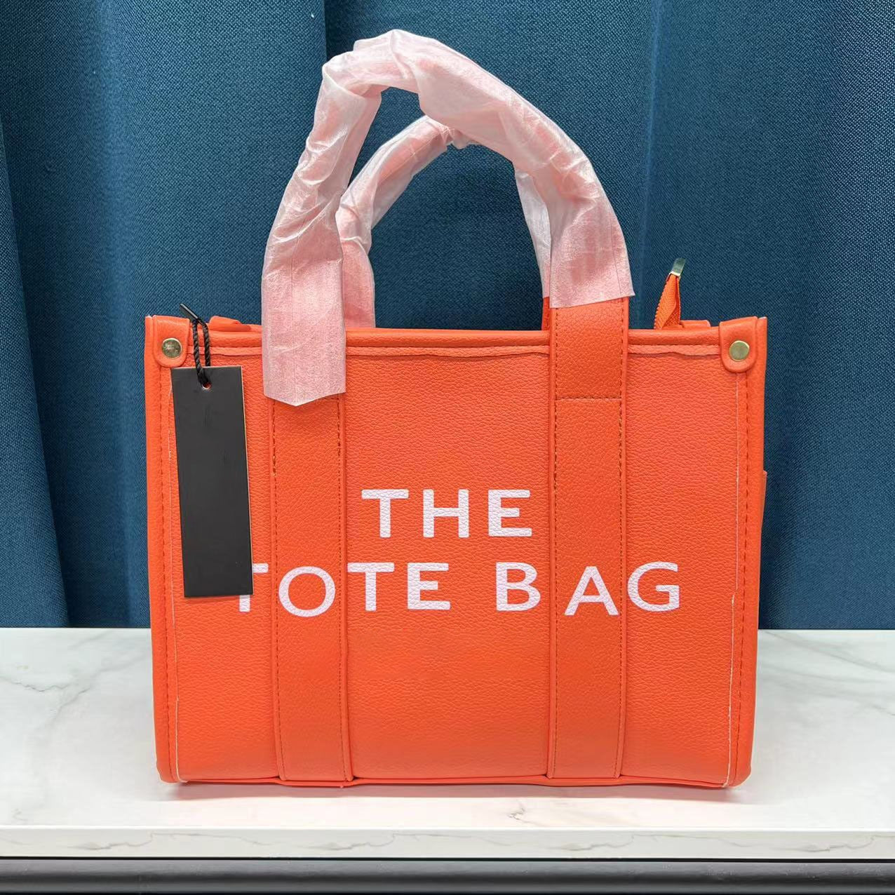 Designer Letter Large Handbags for Women PU Leather Shoulder Crossbody Bags Shopper Tote Female Fashion Business Top-Handle Bag