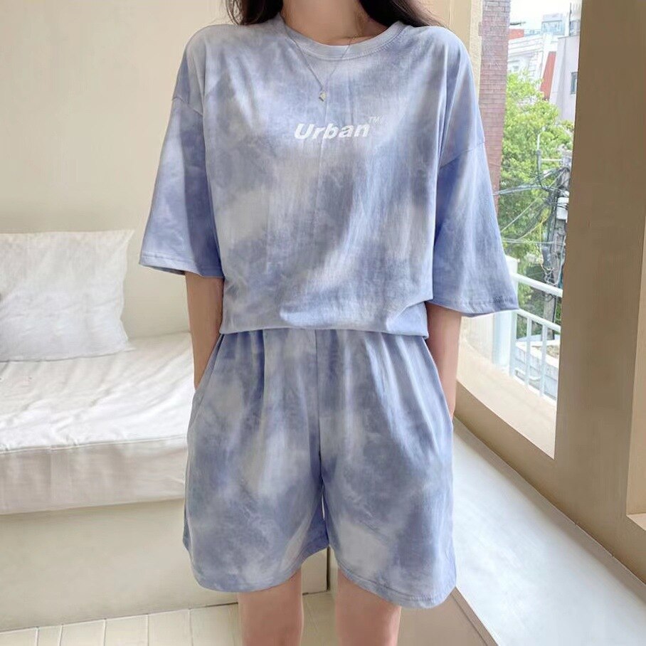 2 Piece tye die  Casual Sports set