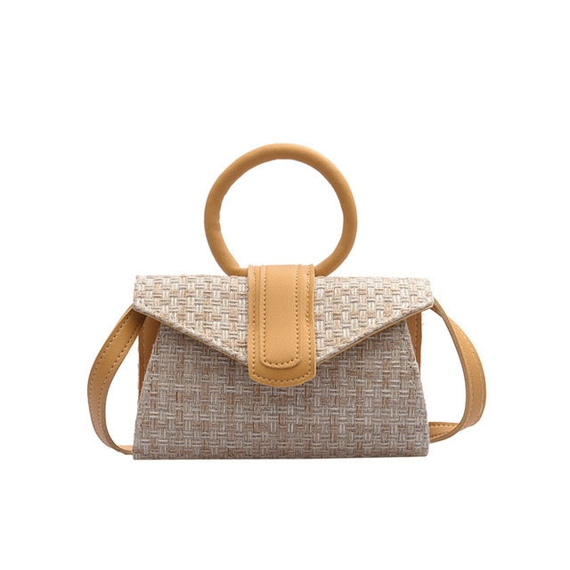 Diagonal Bag Hand Bag Women's 2021 Fashion Simple Designer Handbag Woman Luxury Pu Leather Solid Color Clutch Ladies