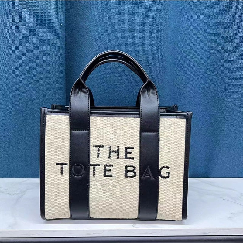 Designer Tote Bags for Women Big Purses and Handbags Women's Purple Leather Shopper Bag Branded Fashion Shoulder Crossbody Bags