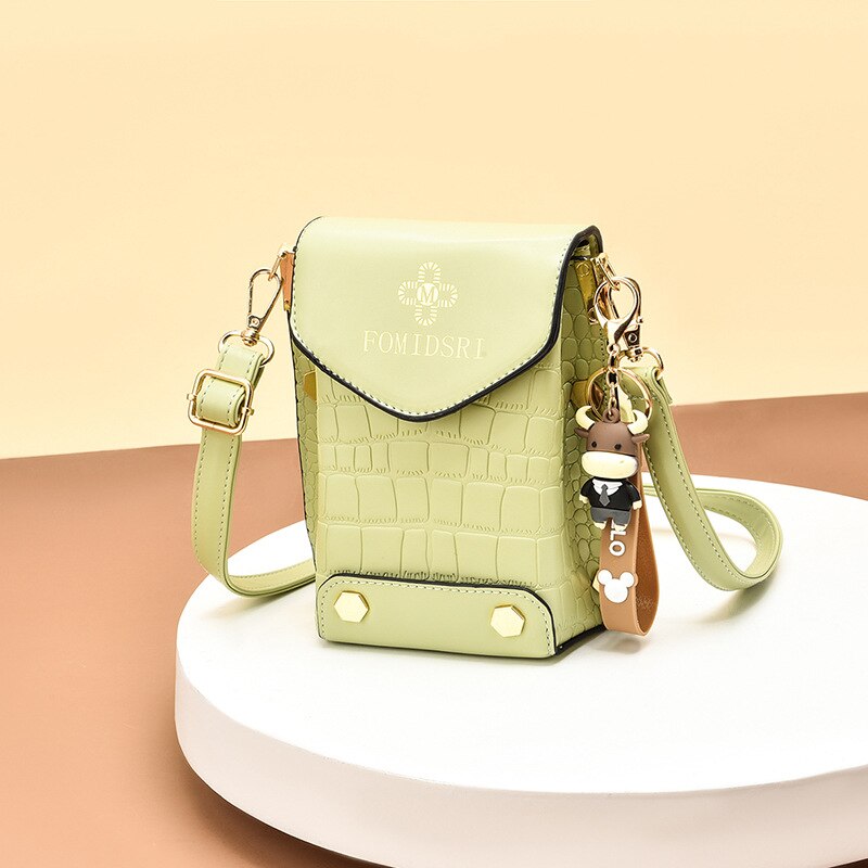 Fashion Women Pattern Shoulder Bag Hardware Chain Strap Color Block Messenger Handbag Composite Cross Body Bag