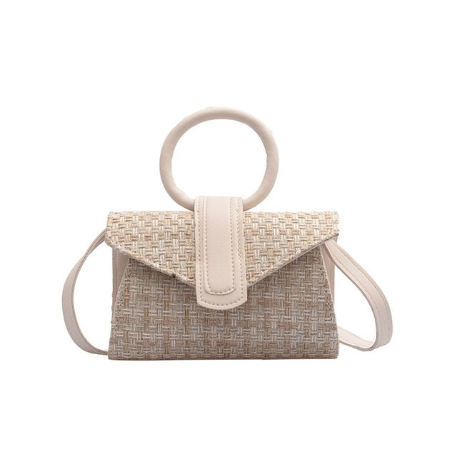 Diagonal Bag Hand Bag Women's 2021 Fashion Simple Designer Handbag Woman Luxury Pu Leather Solid Color Clutch Ladies