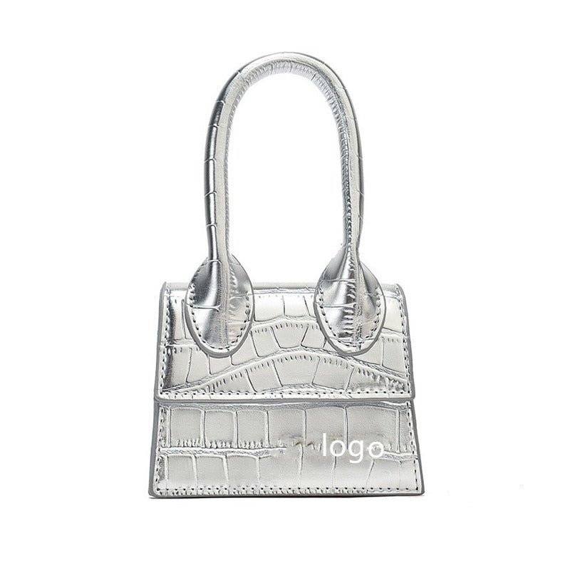 Girls Mini Purse and Handbags Luxury Designer Crossbody Bag Women Shoulder Bags Lady Small Crocodile Pattern Evening Party Tote