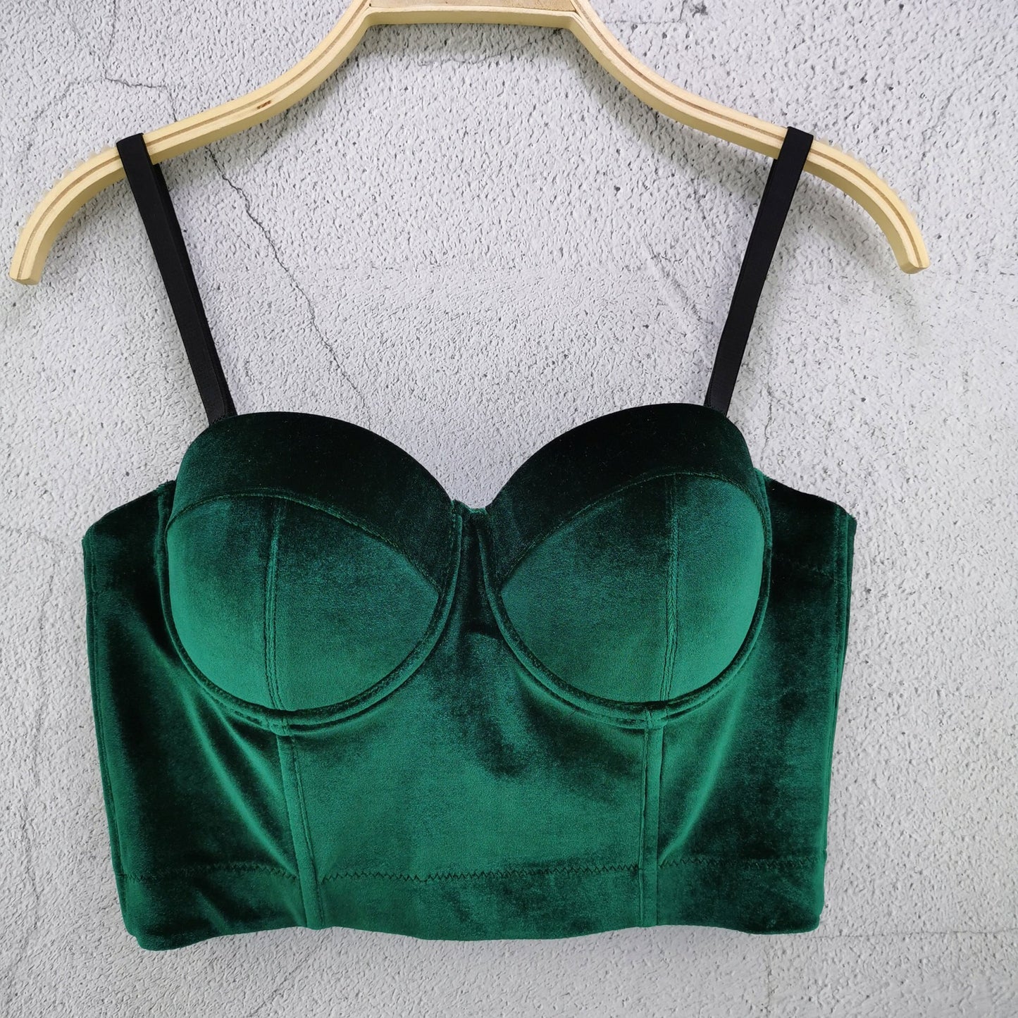 Crop Top Women Tank 2022 Summer Top Cropped Woman Clothes Sexy Push Up Denim Bra Clothing Backless Bustier Party Club Vest