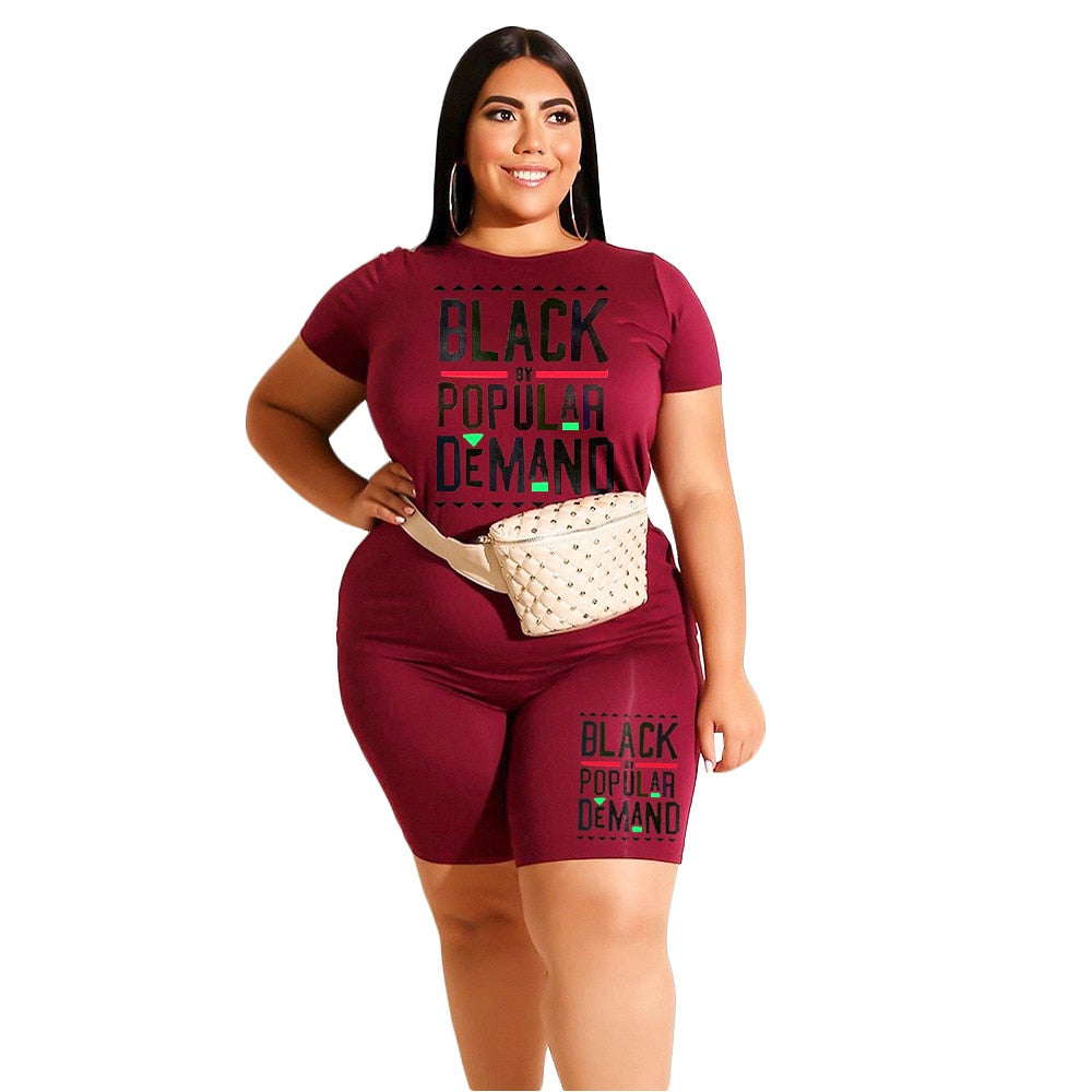 plus size 2 Piece Sets Womens Outfits