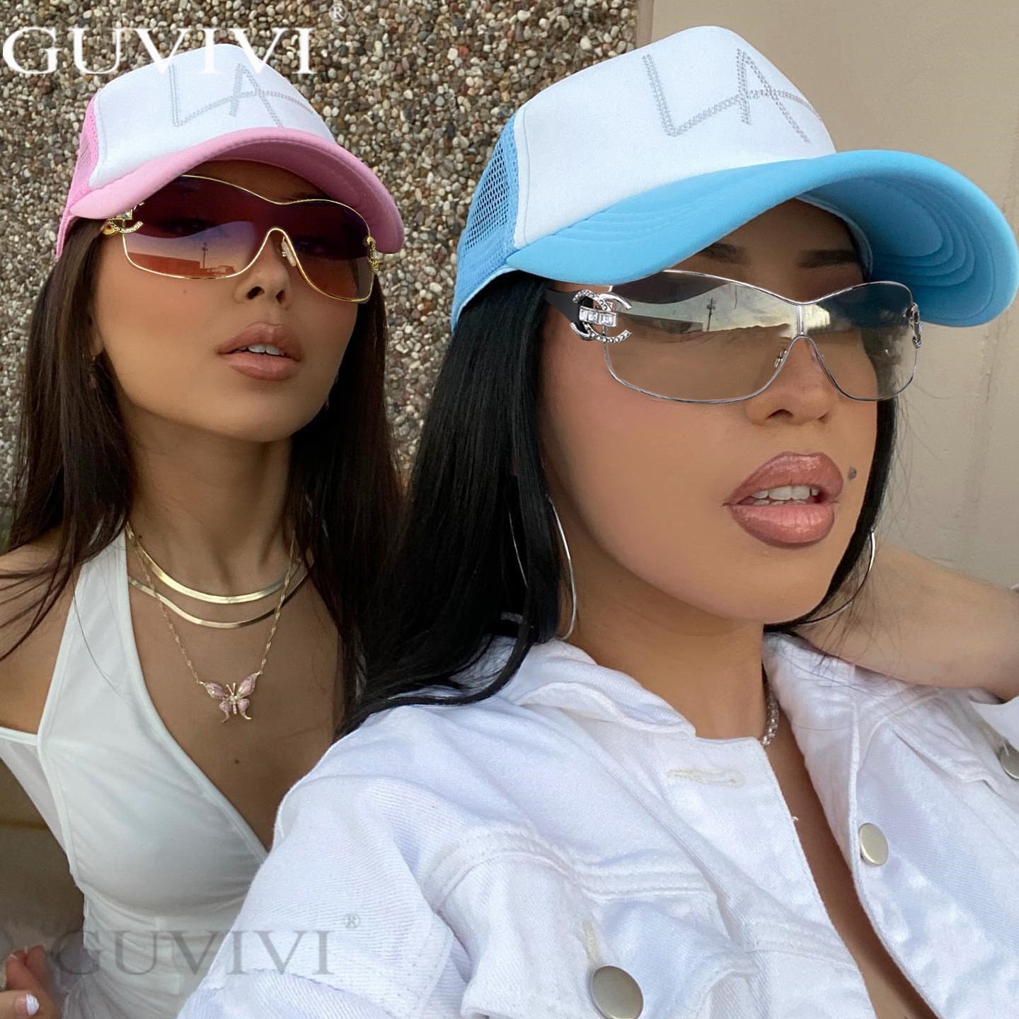New Trendy Diamond Sunglasses Women Luxury Brand Designer One Piece Oversized Sun Glasses Ladies Fashion Eyewear Large Frame