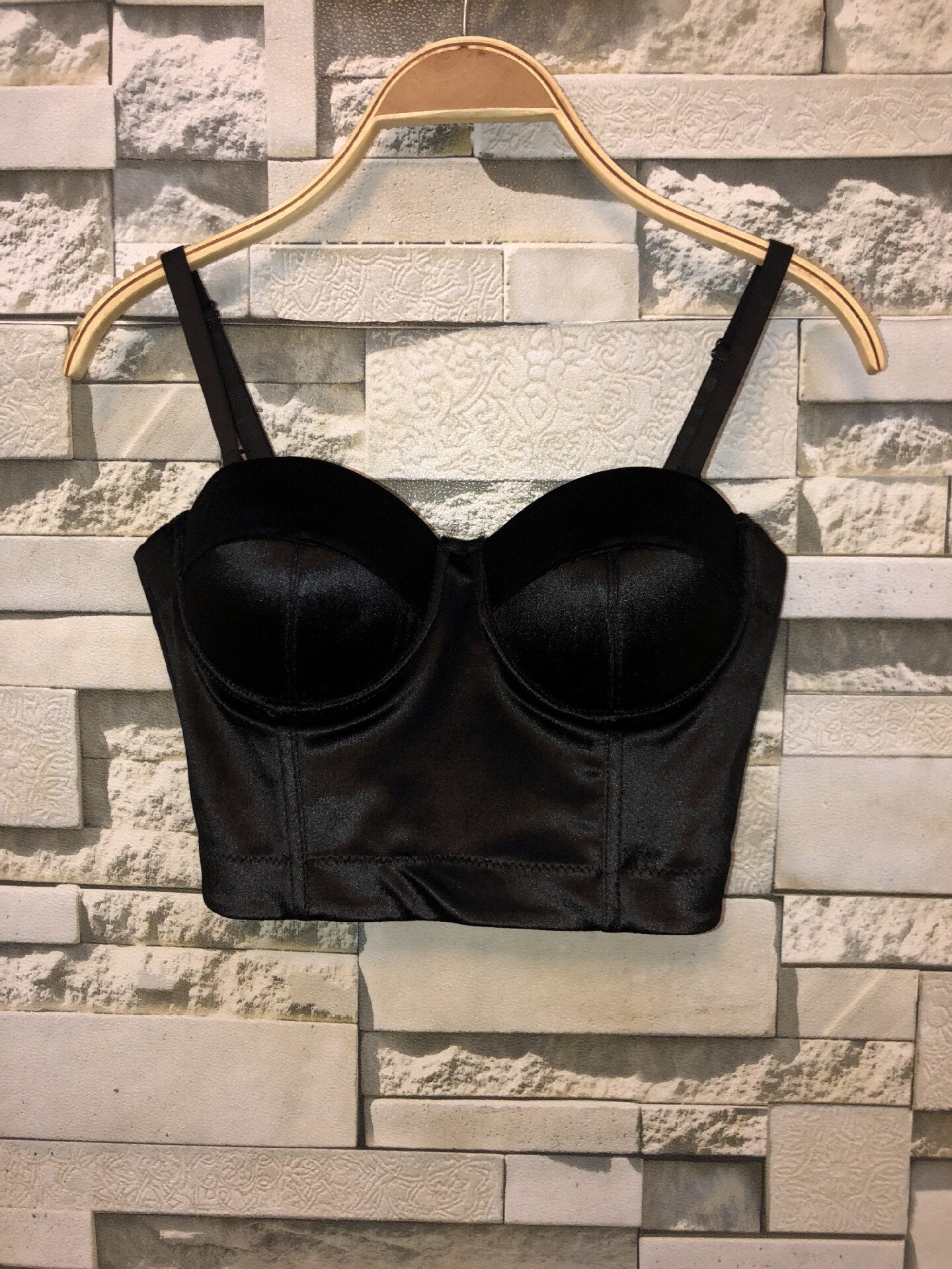 Crop Top Women Tank 2022 Summer Top Cropped Woman Clothes Sexy Push Up Denim Bra Clothing Backless Bustier Party Club Vest