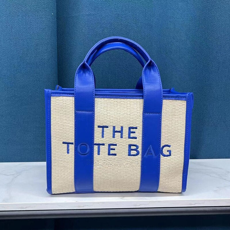 Designer Tote Bags for Women Big Purses and Handbags Women's Purple Leather Shopper Bag Branded Fashion Shoulder Crossbody Bags